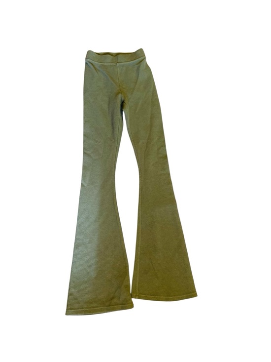 Offline By Aerie Women M Olive Green PartyFavor High Waisted Flare Legging - Picture 2 of 6